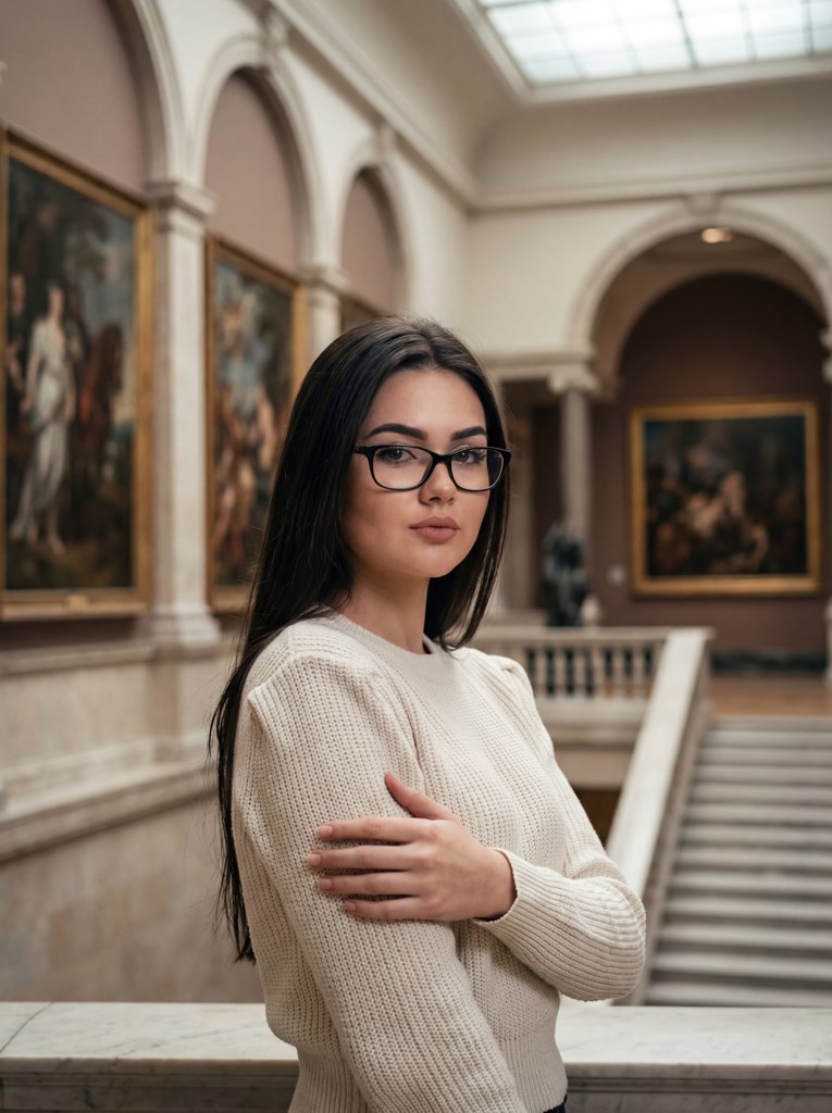 Создайте уникальную фотосессию в стиле искусства — пример результата