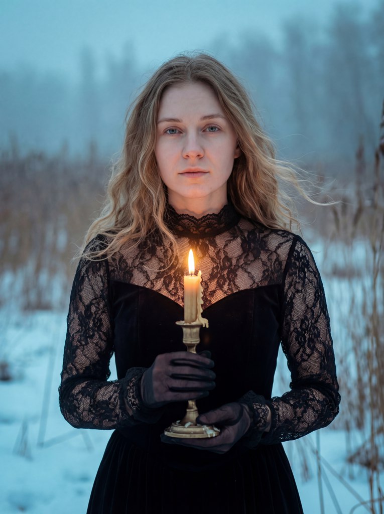 Фотосессия в стиле ведьмы: волшебство в каждом кадре — пример результата