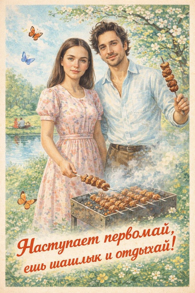 Песни на 1 мая — создание музыки нейросетью — пример результата